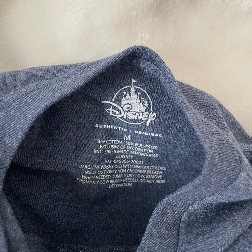 Disney Kids Gray Mickey Mouse T-Shirt - Adult Medium - Picture 4 of 5
